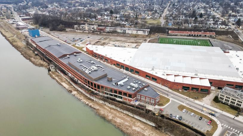 Spooky Nook Sports Champion Mill sports complex, hotel and convention center is situated along the Great Miami River in Hamilton. NICK GRAHAM/STAFF