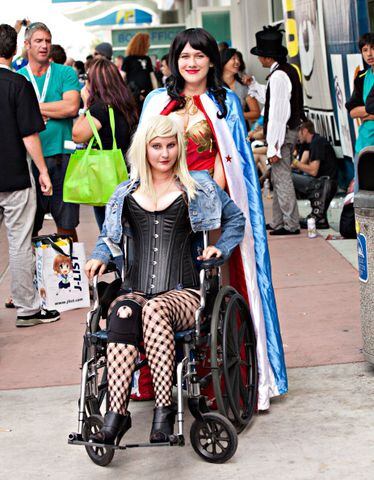 The beautiful women of Comic-Con