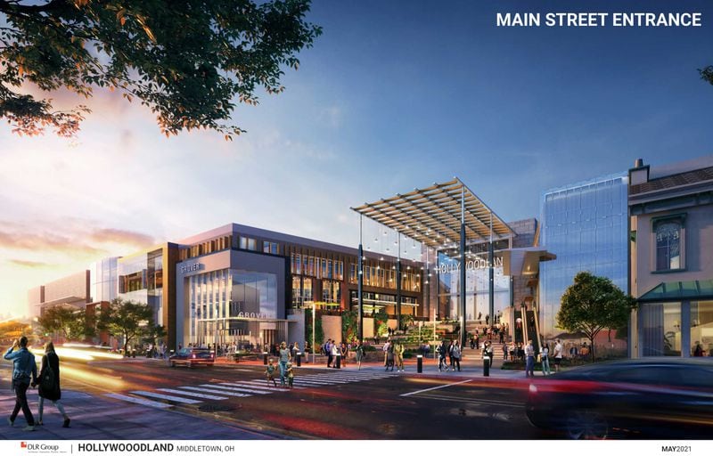 Artist renderings of the proposed "Hollywoodland" development in downtown Middletown, which city officials say would bring $1.3 billion in investment and thousands of jobs to the city. CONTRIBUTED