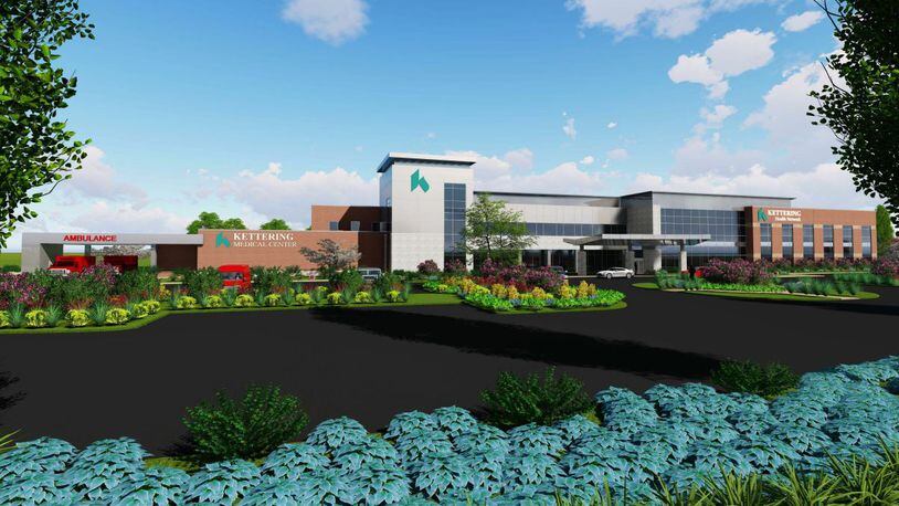 Kettering Health Network has formally withdrawn a pair of rezoning requests for its $30 million outpatient facility now under construction in Middletown. CONTRIBUTED