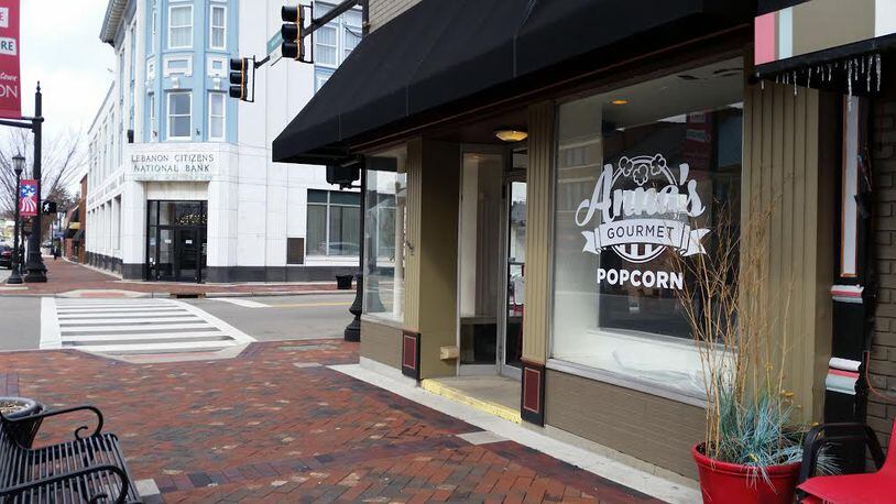 Anna’s Gourmet Popcorn has opened its second local location. The new downtown Lebanon location joins a Maineville storefront. CONTRIBUTED