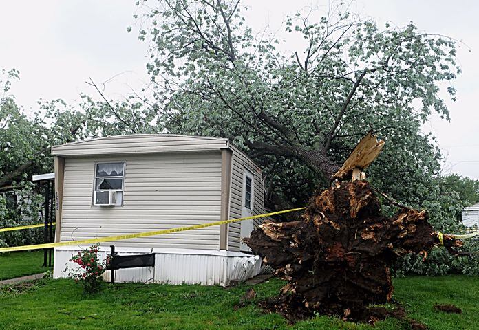 PHOTOS: Aftermath of destructive storms, tornadoes this morning
