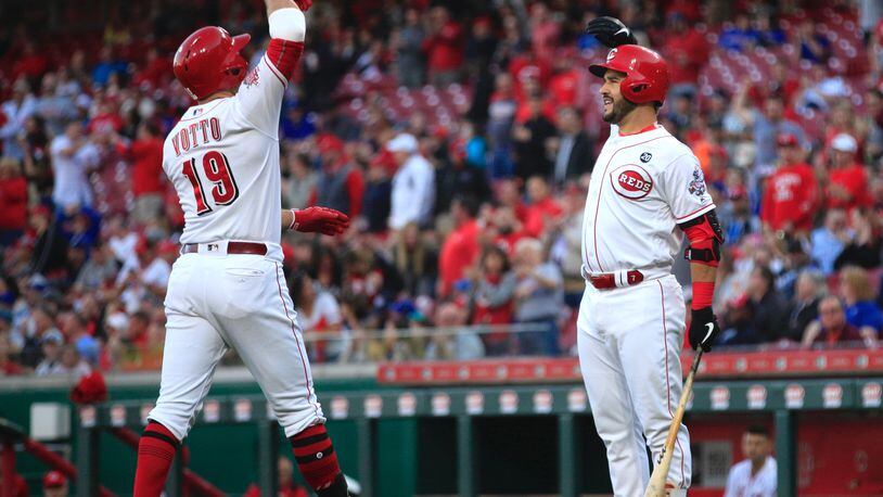 Reds against the Cubs on Tuesday, May 14, 2019, at Great American Ball Park in Cincinnati.