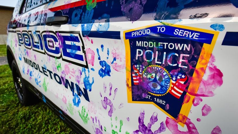 The Middletown National Night Out will be held from 6-9 p.m. tonight at Smith Park. Dozens of booths will be set up from area agencies, Gold Star Chili will be giving out cheese coneys and Kona Ice will have shaved ice for attendees. NICK GRAHAM/STAFF