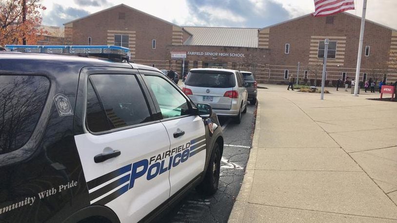 A Fairfield High School sophomore was charged with a felony weapons possession charge after bringing two folding knives to school on Wednesday, Jan. 8, 2020. FILE
