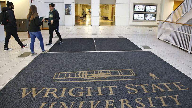 Wright State will see $3.2 million in state cuts. TY GREENLEES / STAFF