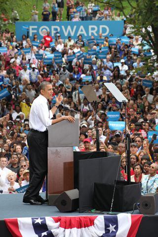 President Obama in Cincinnati