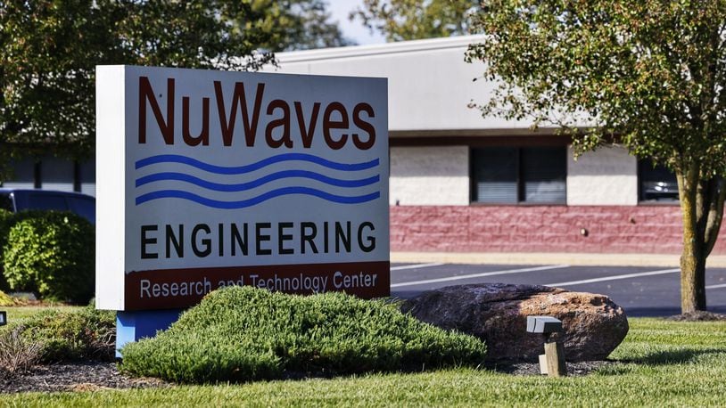 NuWaves Engineering announced plans to add eight full-time equivalent jobs and invest $445,000 to expand its products and services for its growing client base throughout the Midwest. The business is located on Edison Drive in Monroe. NICK GRAHAM/STAFF