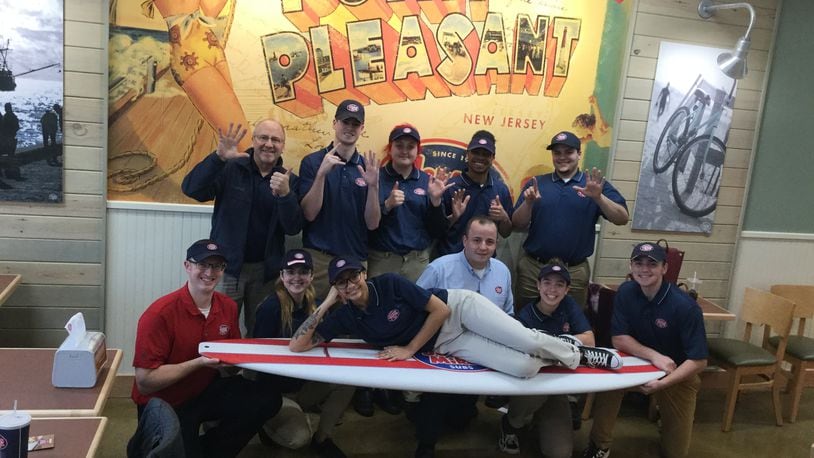 A new Jersey Mike’s Subs opened at 7338 Yankee Road in Liberty Twp. on Wednesday, Jan. 23, 2019. The new restaurant serves meats and cheese sliced upon order with bread baked in-store and fresh condiments. CONTRIBUTED