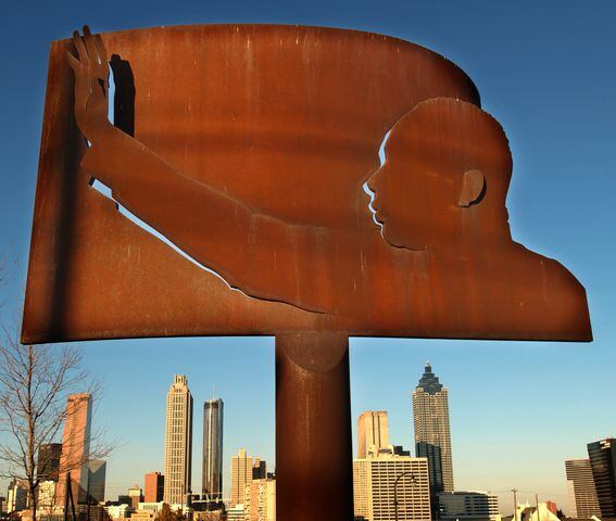MLK statues: Atlanta