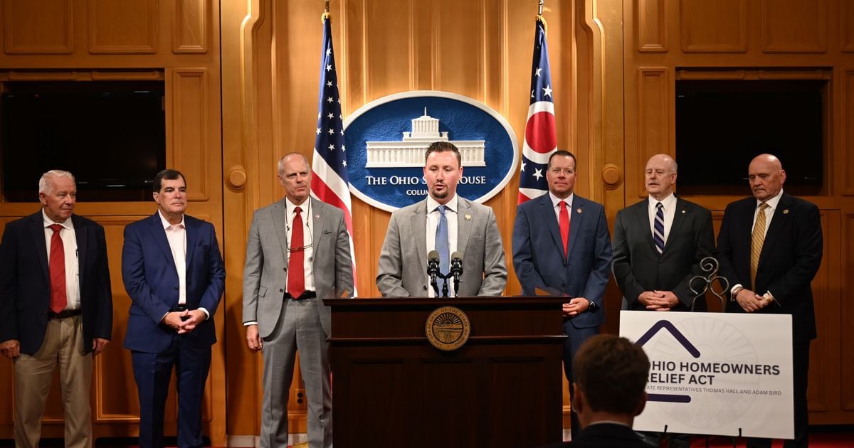 Ohio Homeowners Relief Act Area legislators work to lower proposed