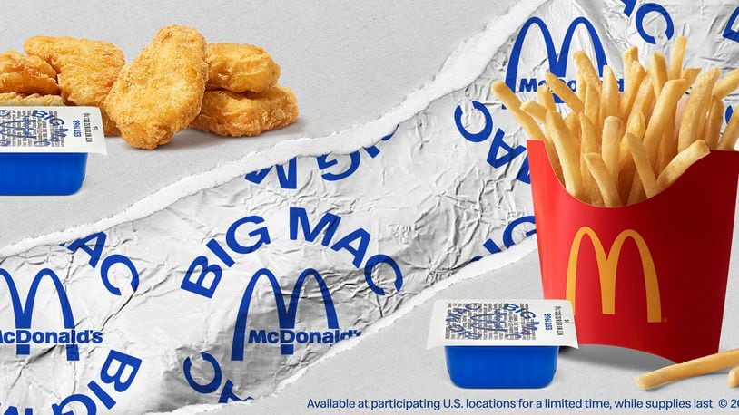 Starting Thursday, April 27 for a limited time at participating restaurants, guests will be able to order a Big Mac sauce dip cup via the McDonald’s app. CONTRIBUTED PHOTO