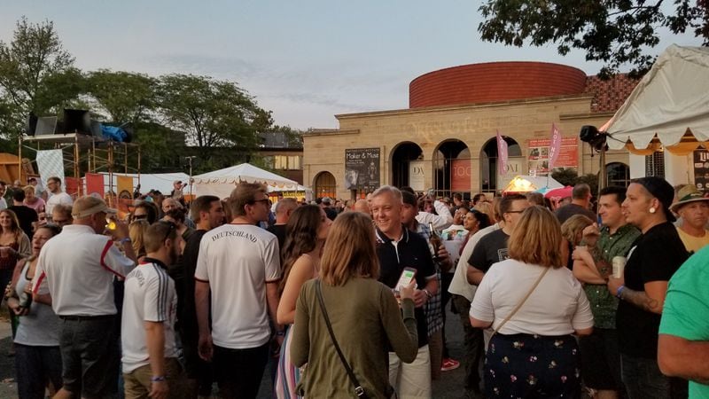Oktoberfest will return to the grounds of the Dayton Art Institute this year. The three-day event — celebrating its 50th year — will be held Sept. 24-26. CONTRIBUTED PHOTO