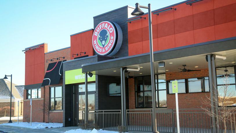 A newly constructed Buffalo Wings & Rings restaurant opens Wednesday, Dec. 21, in Liberty Twp. GREG LYNCH/STAFF