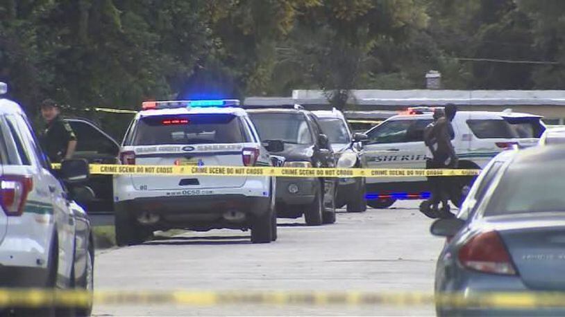 One person was shot and four others were injured in a shootout Saturday in Florida. (Photo: WFTV.com)