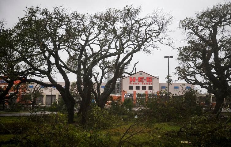 Photos: Hurricane Harvey hits Texas coast