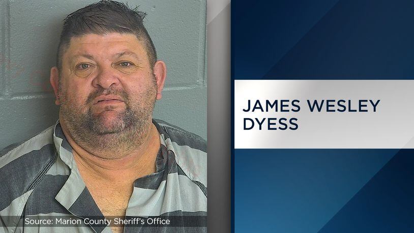 James Wesley Dyess is accused of abducting, attempting to molest teenage girl (via WFTV.com)