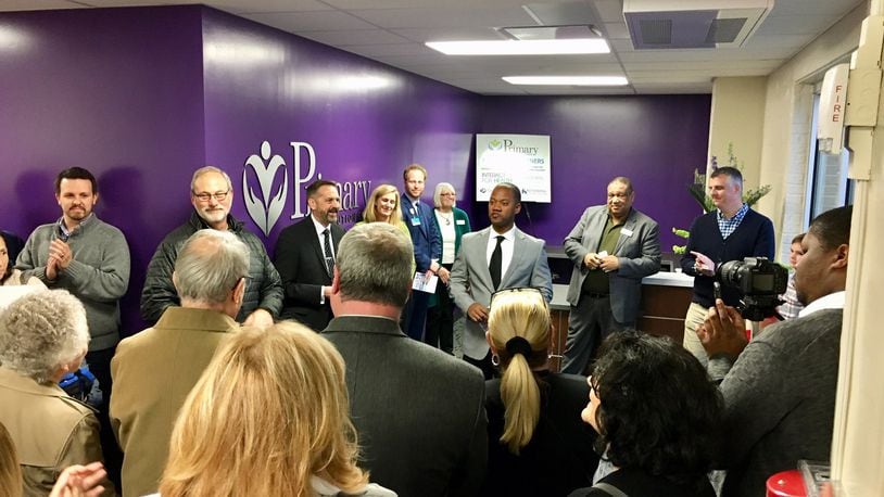 The public got its first look at the Middletown Schools’ first, on-campus medical center during a ceremony Monday evening.
