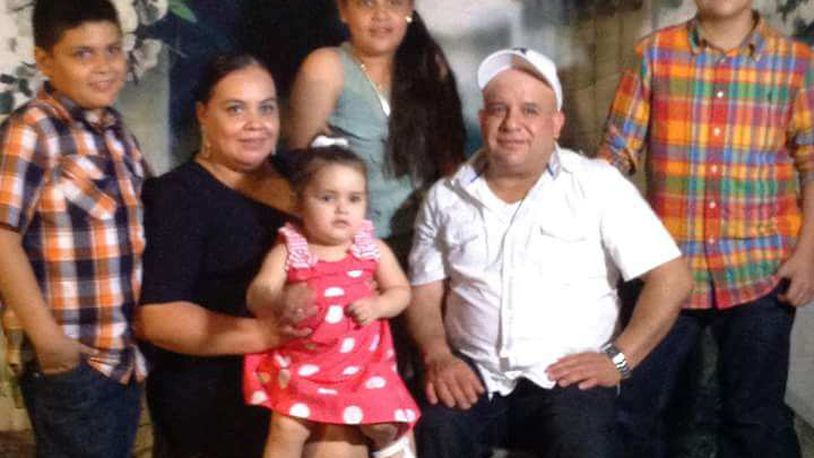 The family of Maribel Trujillo, facing deportation to Mexico, and her husband, Gustavo Gonzalez. PROVIDED