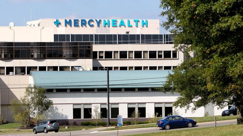 Mercy Health Foundation-Cincinnati has approved the distribution of up to $640,000 in grants and capital support for COVID-19 expenses that Mercy Health has incurred. Pictured is Mercy Health-Fairfield Hosptial. FILE