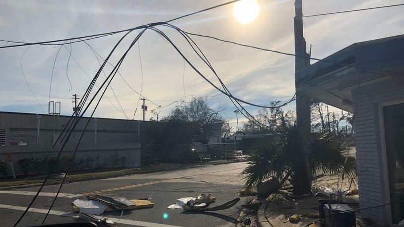 Some of the devastation Butler County emergency crews are seeing in the aftermath of Hurricane Michael in Bay County Florida.
