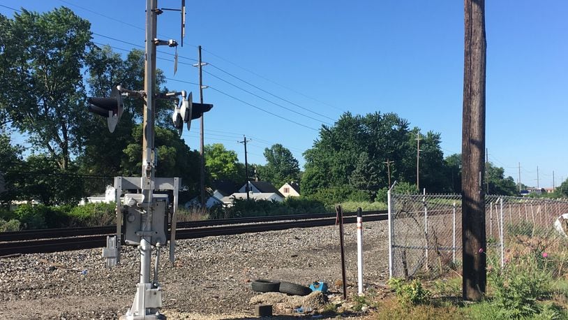 Thomas Pennington, of Middletown, was stuck and killed by a train while he was walking on the tracks near Wildwood Road and Manchester Avenue Sunday night, June 3, according to police. RICK McCRABB/STAFF