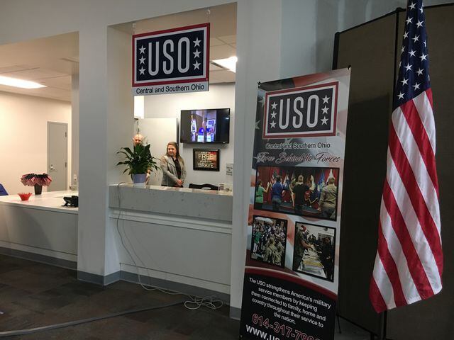 New USO center opens at Dayton Airport