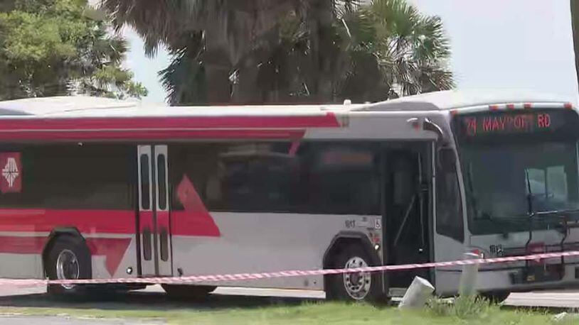 Neighbors said the woman hit and killed by a Jacksonville Transportation Authority bus in Mayport was a mom who many people in the community knew. (ActionNewsJax.com)