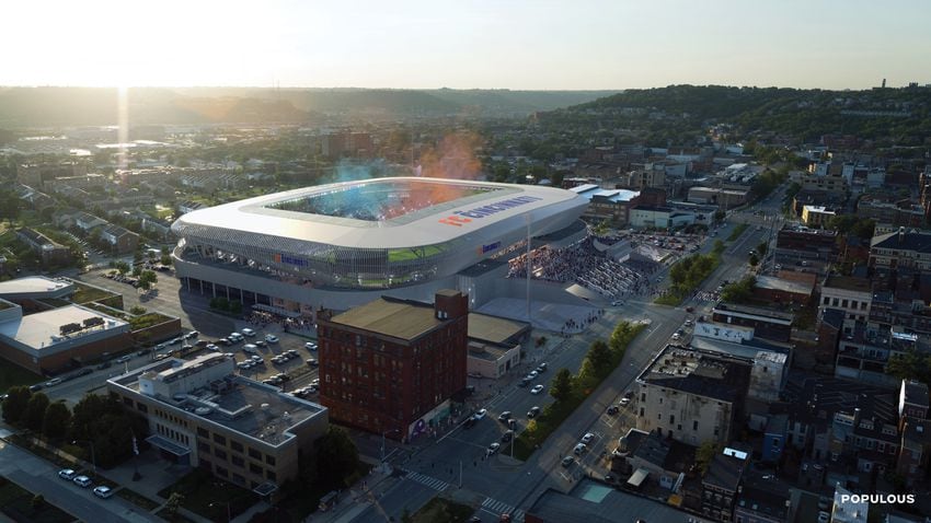 FC Cincinnati unveils new stadium design