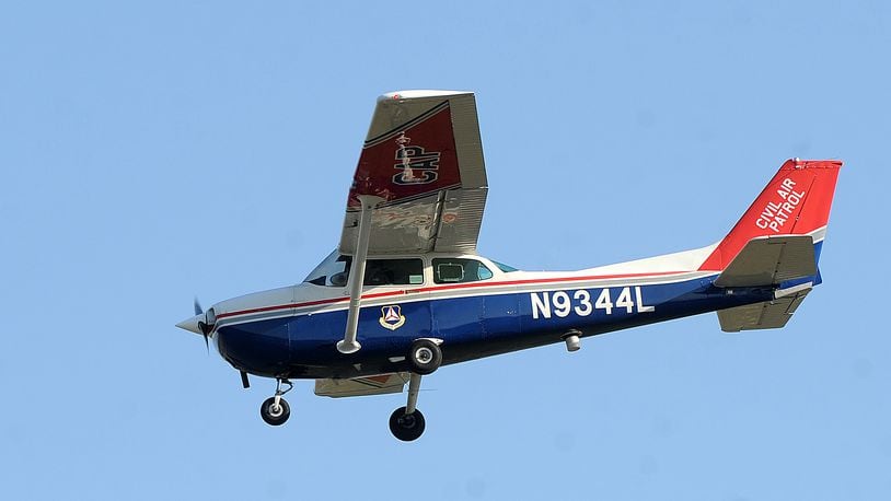 he Civil Air Patrol (CAP) Cessna 172 that made the first flight over Ground Zero in New York City on September 11, 2001 arrived Wednesday, March 13, 2024 in Dayton. This CAP aircraft will become part of the permanent collection at the National Museum of the US Air Force. MARSHALL GORBY\STAFF