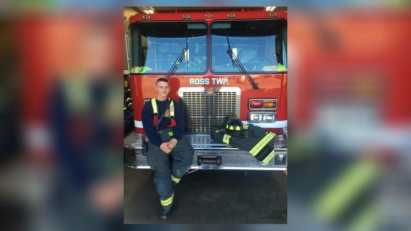 Brandon Sparks is a Ross firefighter who died Dec. 27, 2021 in a motorcycle crash. CONTRIBUTED
