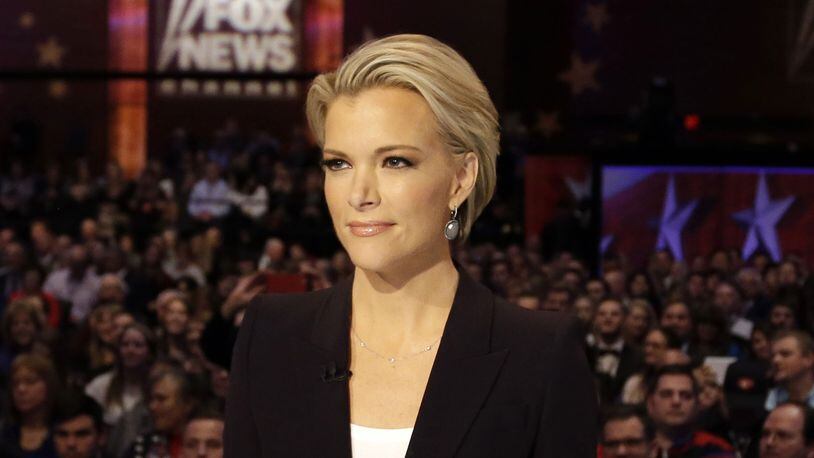 FILE - In this Jan. 28, 2016 file photo, Moderator Megyn Kelly waits for the start of the Republican presidential primary debate in Des Moines, Iowa. Former Republican House Speaker Newt Gingrich told Kelly she is “fascinated with sex” amid criticism of her coverage of sexual misconduct accusations against GOP presidential nominee Donald Trump. The heated exchange came Tuesday, Oct. 25, 2016, on Kelly’s program. Kelly responded to Gingrich’s comment by saying she’s “not fascinated by sex,” but is “fascinated by the protection of women.” (AP Photo/Chris Carlson, File)