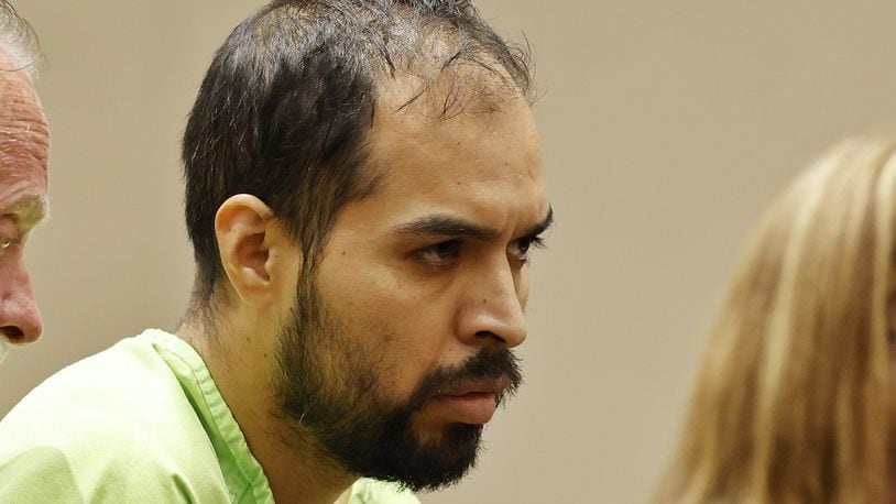 Rodolfo Molina-Hernandez appeared in Fairfield Municipal Court on an aggravated menacing charge Monday, June 13, 2022. He was shot by a Fairfield police officer in the afternoon of June 5, 2022, in the 3300 block of Port Union Road. NICK GRAHAM/STAFF