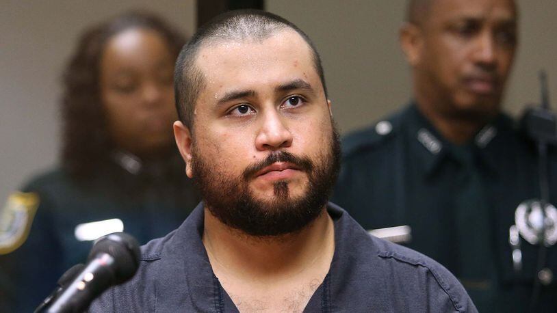 George Zimmerman, the acquitted shooter in the death of unarmed, black teenager, Trayvon Martin. (Photo by Joe Burbank-Pool/Getty Images)