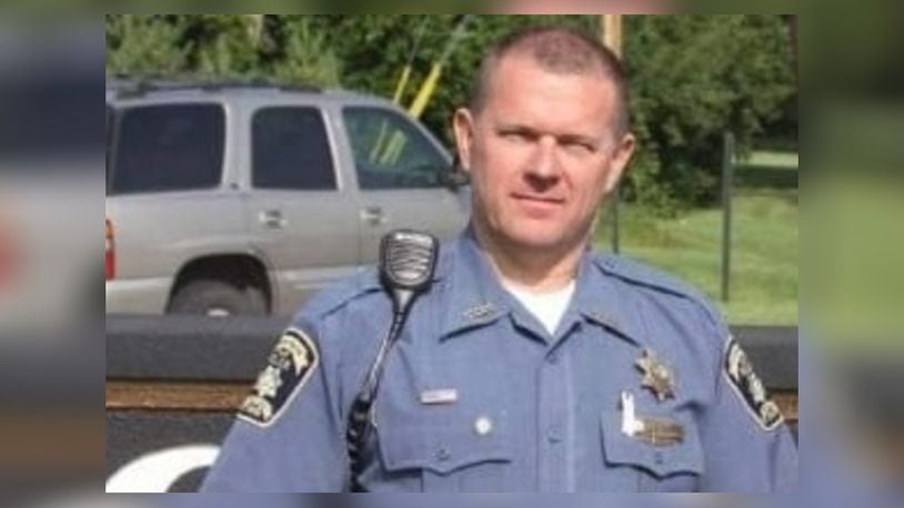 Officer Eric Ney of the Clearcreek Township Police Department