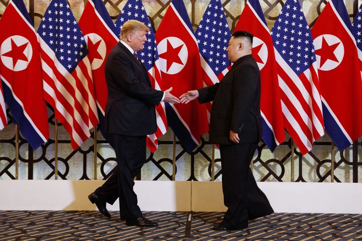 Photos: Trump meets with North Korea's Kim Jong Un in Vietnam