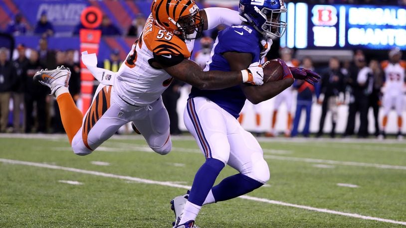 Vontaze Burfict missed five games for the Bengals last season, but made 73 solo tackles anyway, numbers that when projected over a full season suggest that the Cincinnati linebacker is one of the NFL's best.