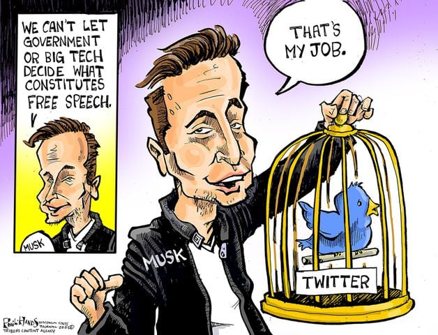 WEEK IN CARTOONS: Elon Musk and Twitter, Disney and more
