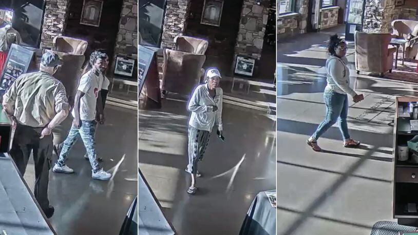 The West Chester Police Department is attempting to identify four people involved in the theft of electronic dog collars from Cabela’s, 7250 Cabela Drive.