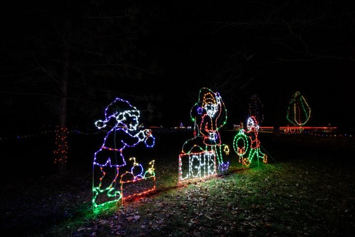 PHOTOS: Fort Saint Clair Whispering Christmas light display in Eaton