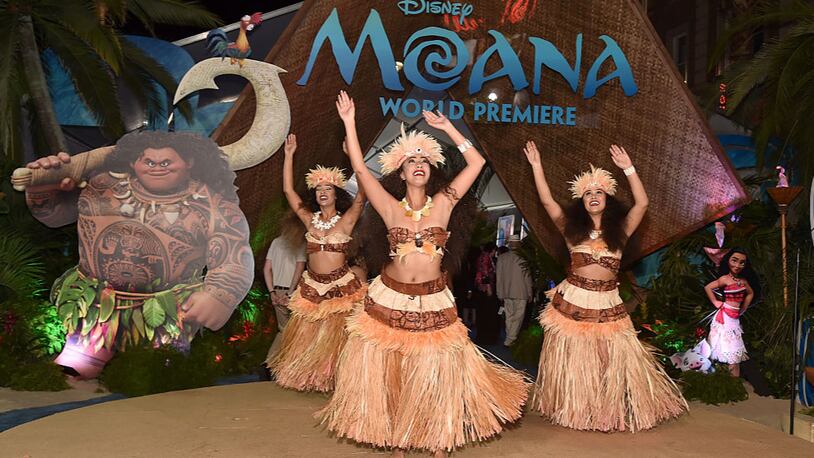 HOLLYWOOD, CA - NOVEMBER 14:  A view of the atmosphere at The World Premiere of Disney's "MOANA" at the El Capitan Theatre on Monday, November 14, 2016 in Hollywood, CA.  (Photo by Alberto E. Rodriguez/Getty Images for Disney)