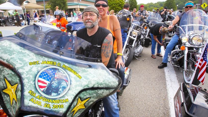A new event, Ride 4 Heroes, will replace the annual Hero’s Ride, which raised more than $200,000 for injured veterans during its 13-year run. STAFF FILE PHOTO