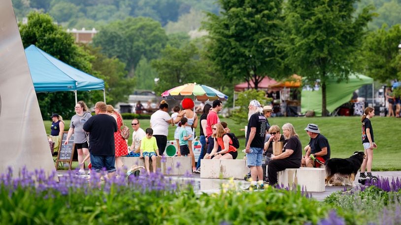 The Hamilton Flea opened its 2023 season on May 13 and will continue monthly until the fall. The Flea has arts and craft vendors, food trucks and music. THOMAS PATE/NARRATUS MEDIA/CONTRIBUTED