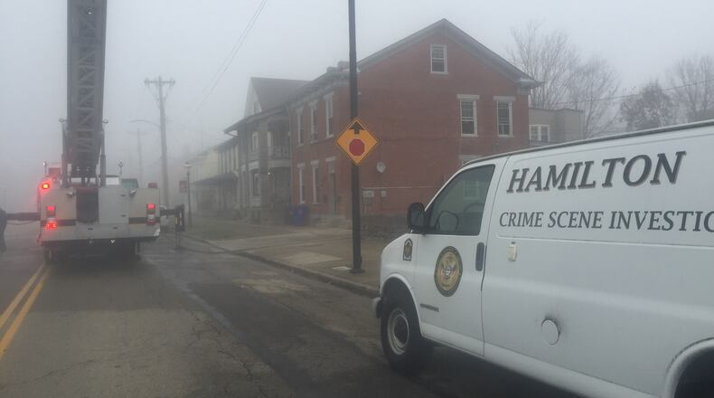 A man was killed this morning in a fire at a residence in the 200 block of Second Street. RICK LOBUONO/SUBMITT