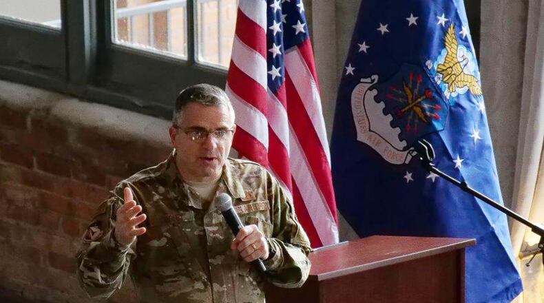 Maj. Gen. William Cooley, former Air Force Research Laboratory commander. (U.S. Air Force photo/Keith Lewis)