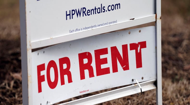 Recipients of Butler County's rental assistance must be able to demonstrate their inability to pay their rent due to COVID-19. Eligible renters must make below 80% of the area median income, or about $45,000 for a family of two. FILE PHOTO/AP