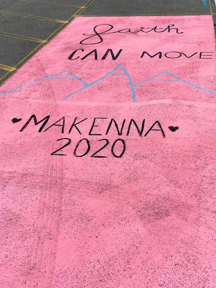 PHOTOS Lakota East seniors paint parking spots