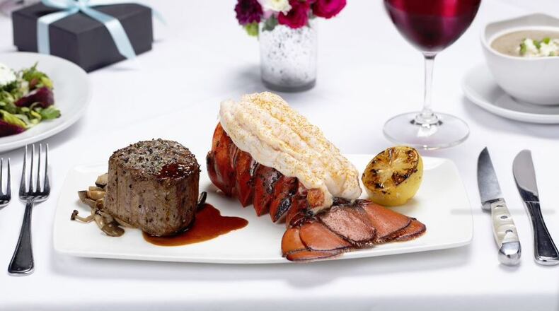 Fleming's Prime Steakhouse and Wine Bar offers several options for Valentine's Day dinner, including a $1,000 meal for two. SUBMITTED