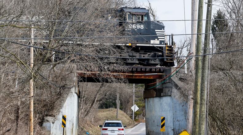 Butler County Auditor Roger Reynolds has been indicted on three felony and two misdemeanor counts relating to using his position to try to get about $1.1 million in TIF funds to fix the road near the railroad overpass on Hamilton Mason Road near property his father trying to sell for a senior living community. NICK GRAHAM / STAFF