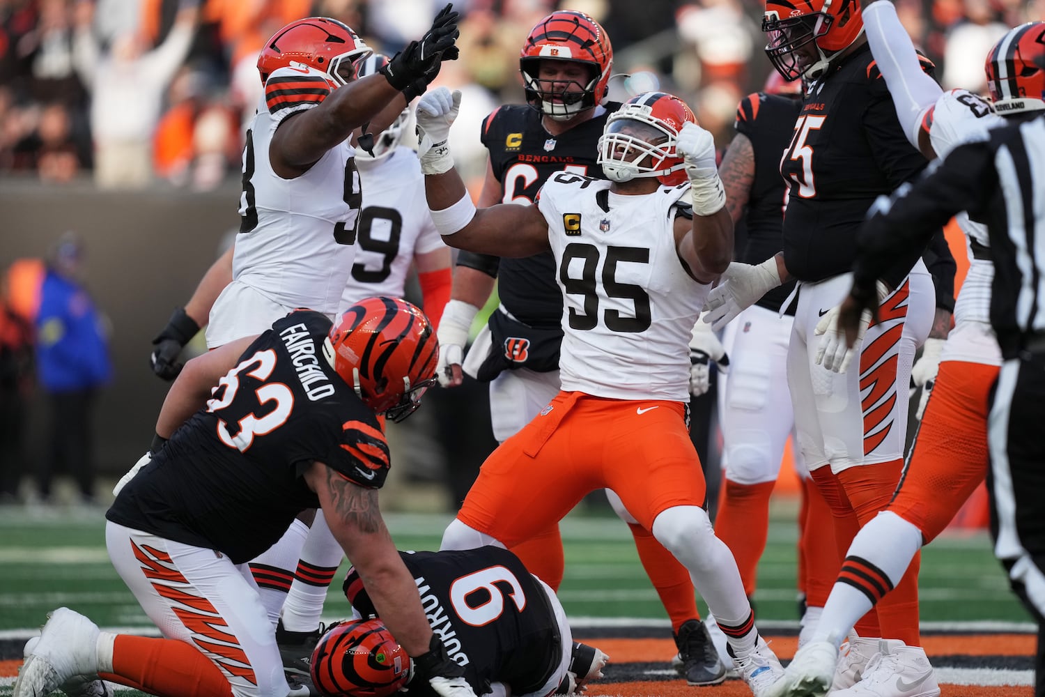 APTOPIX Browns Bengals Football